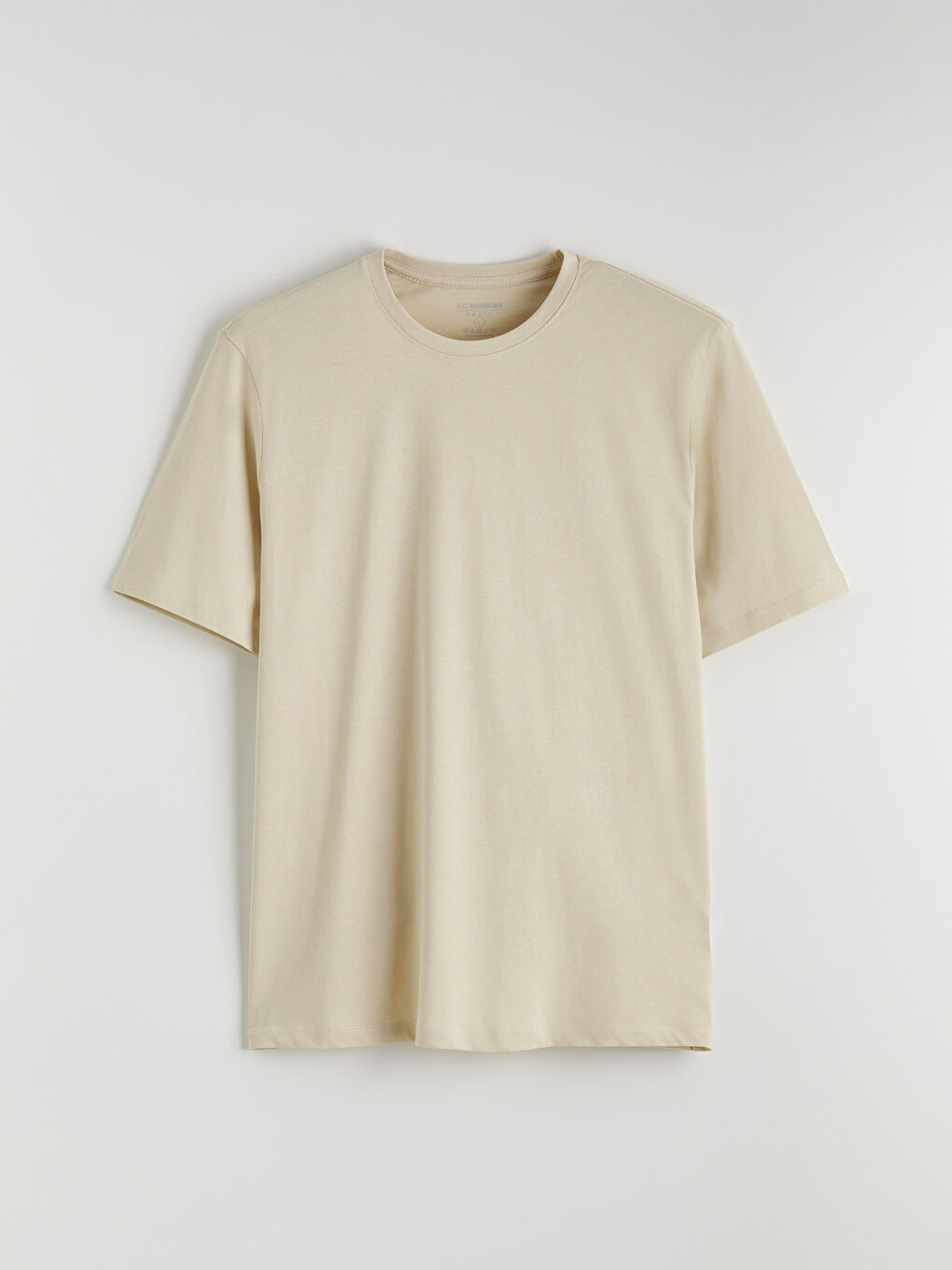 تيشيرت رجالي بياقة دائرية قماش جيرسي-4