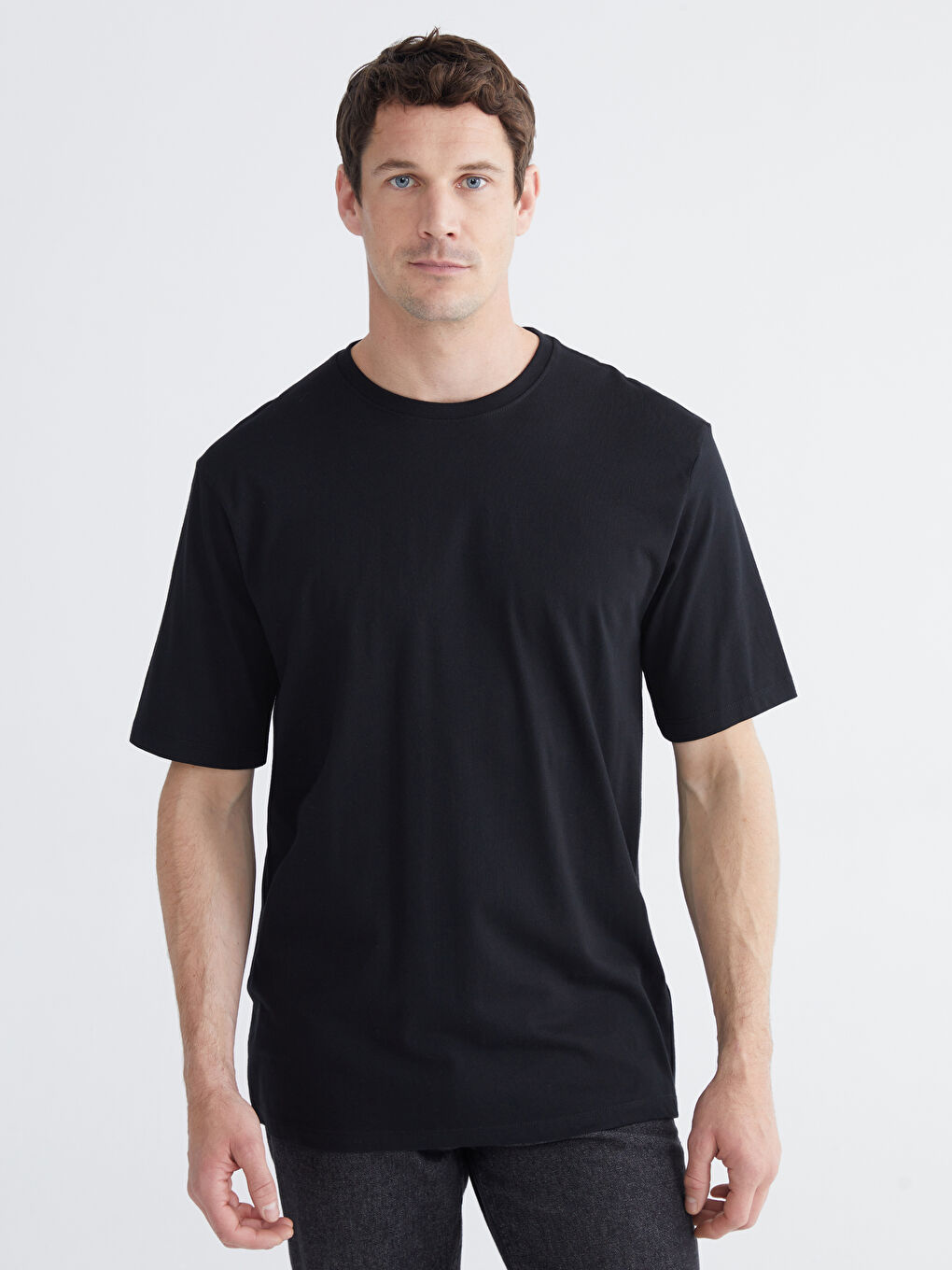 Crew Neck Jersey Men's T-Shirt