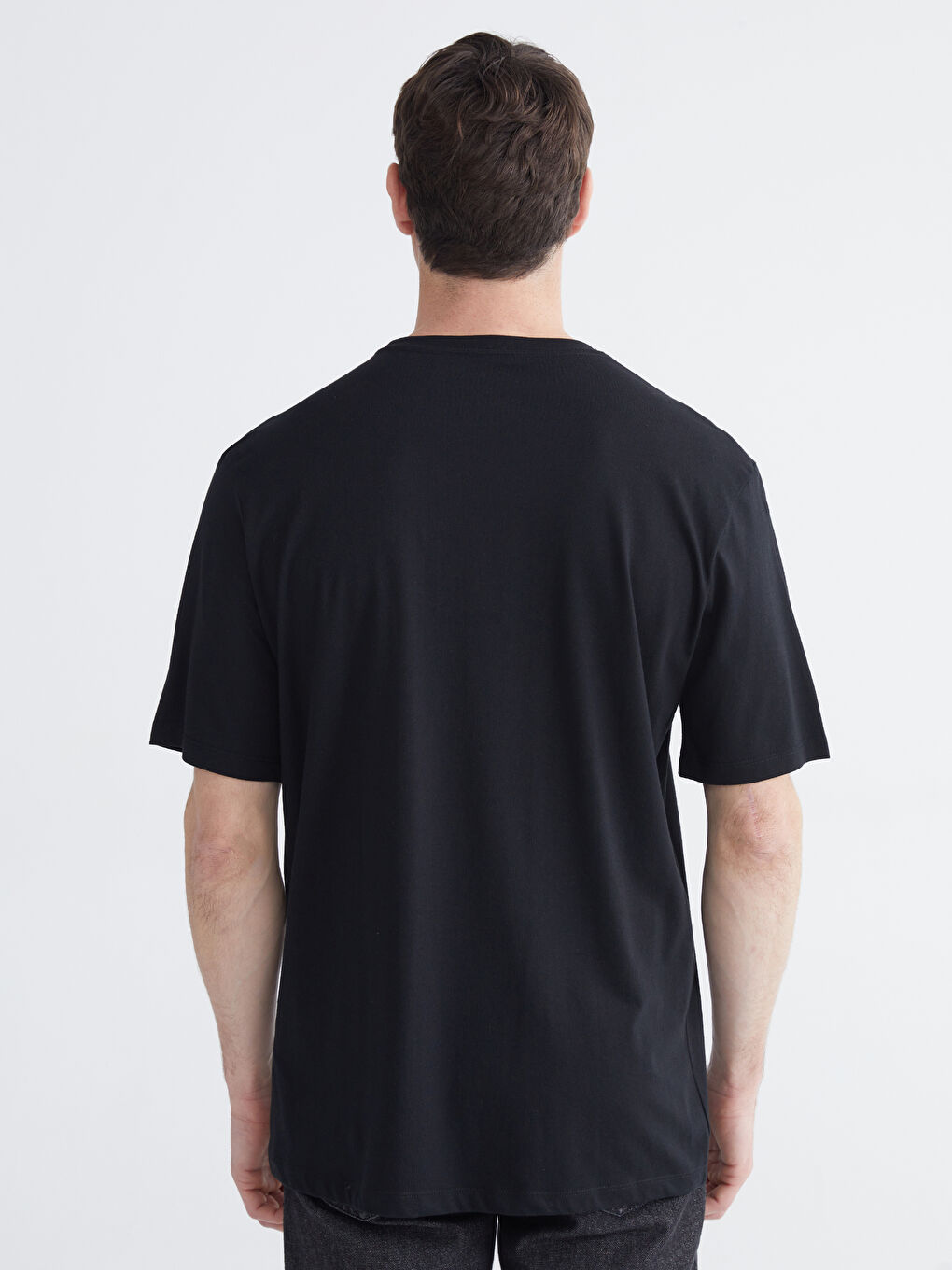 Crew Neck Jersey Men's T-Shirt-3