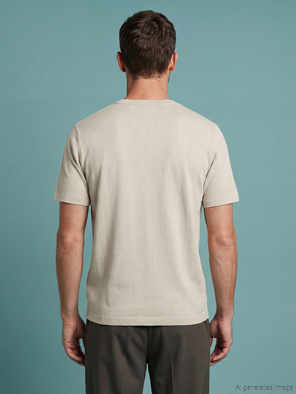Regular Fit Thin Fabric T-shirt /03-2