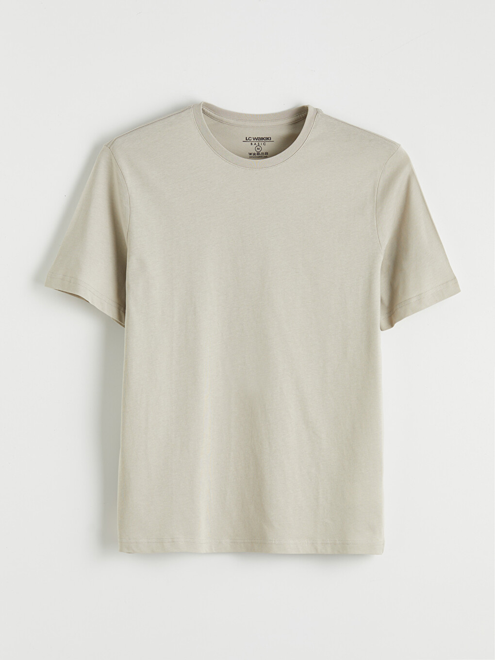 Regular Fit Thin Fabric T-shirt /03-4