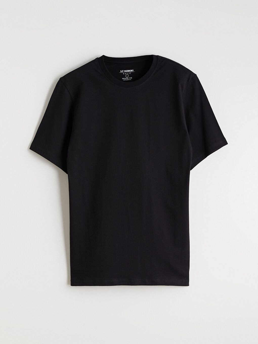 تيشيرت ياقة دائرية للرجال-4