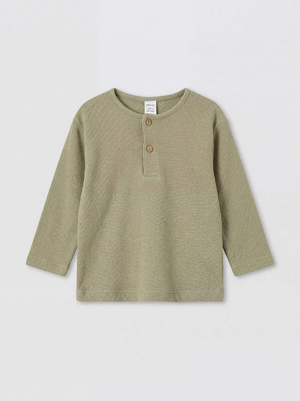 Haki Erkek Bebek Tişört ve Pantolon-1