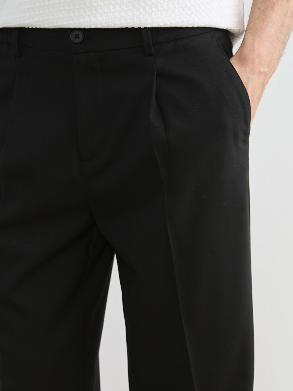 بنطلون أسود رجل-2