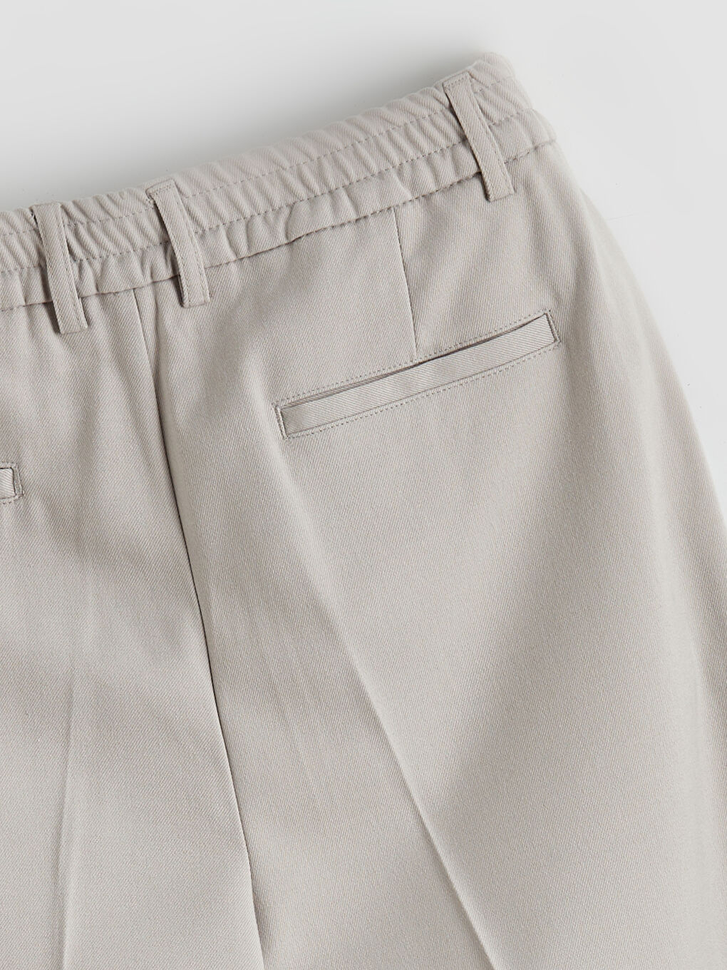 Bej Rahat Kalıp Erkek Pantolon-1
