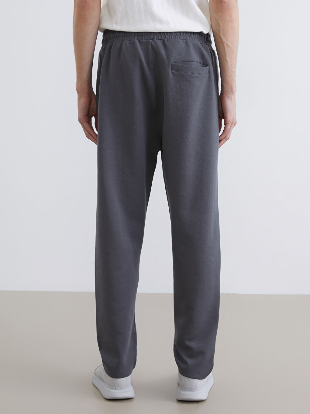 Мъж Сиво Анцуг пантолон-3