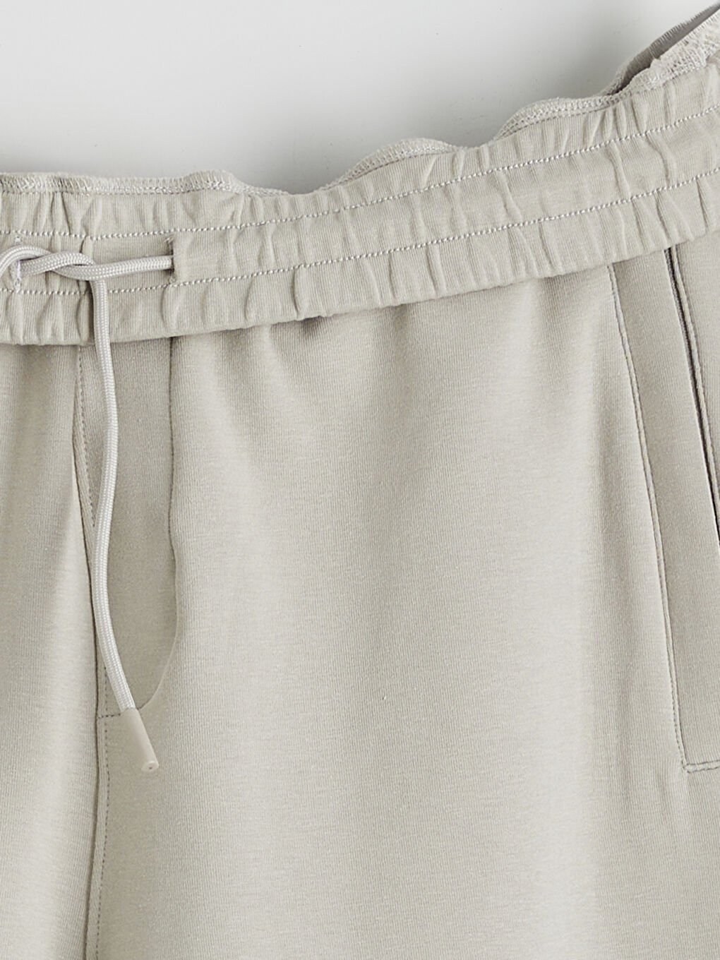 Мъж Бежово Анцуг пантолон-6