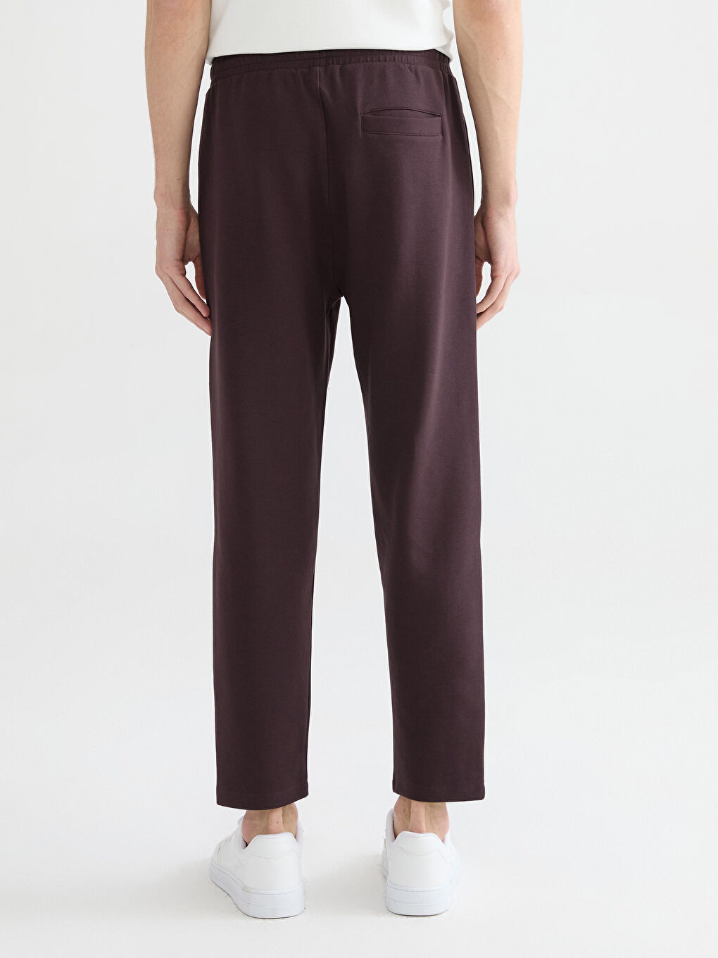 Мъж Тъмно-Виолетово Анцуг пантолон-3