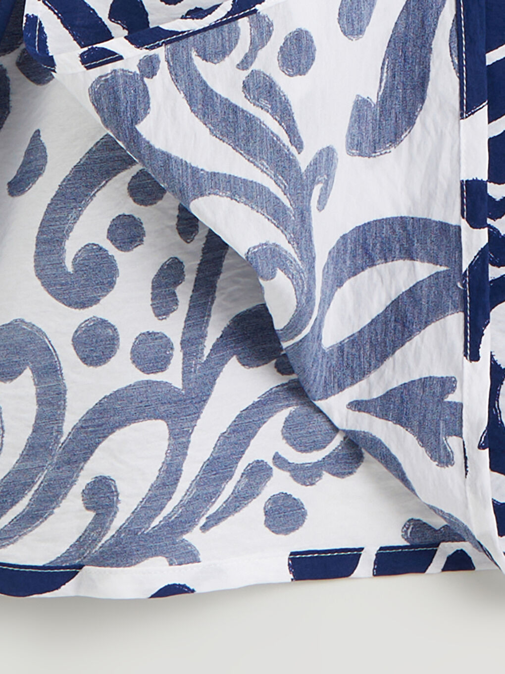 Floral Belted Shirt Dress-5