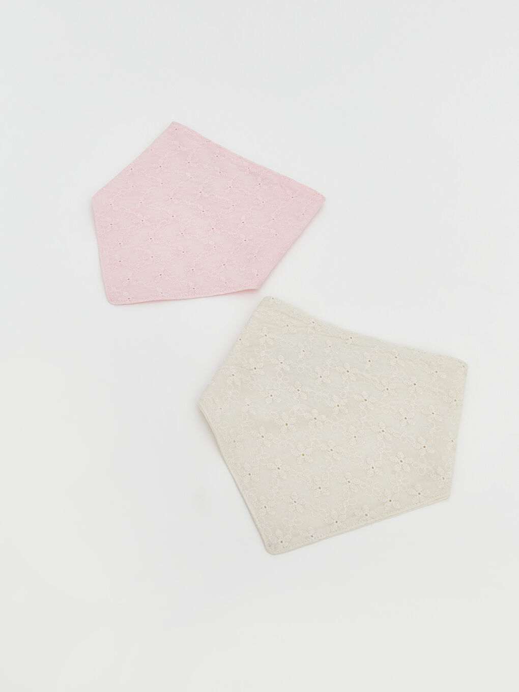 Essential Baby Girl Bibs, Set of Two.-1