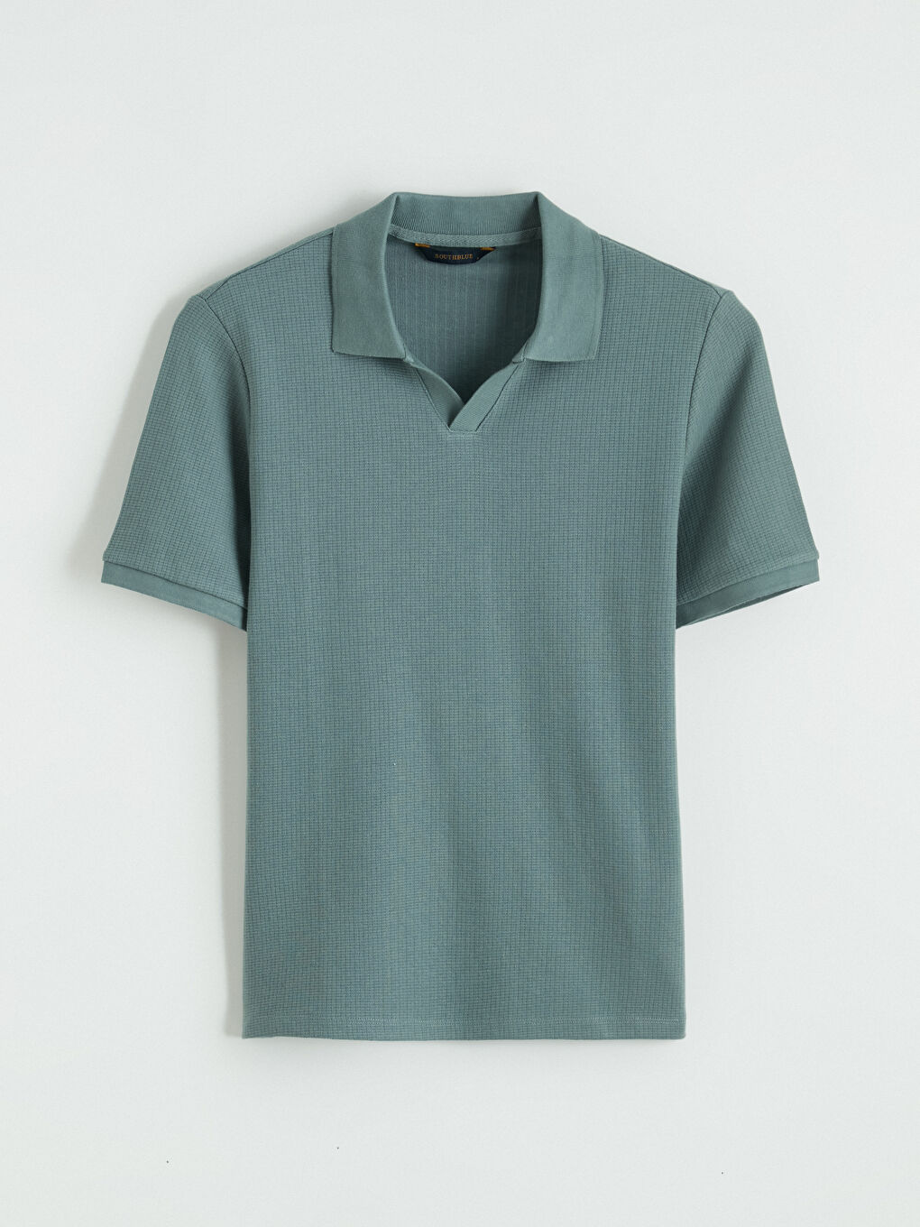 Polo Collar Men's T-Shirt-4