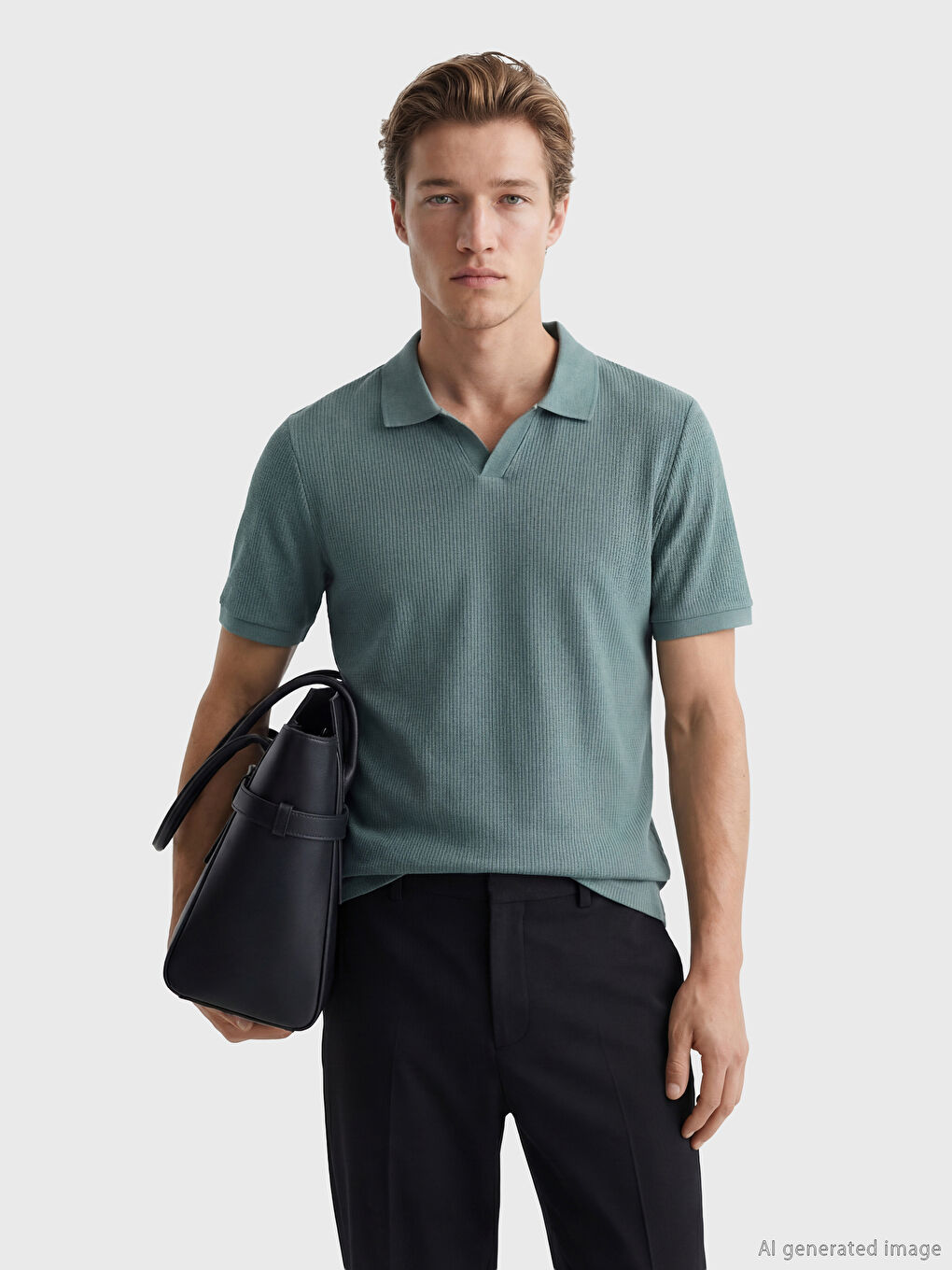 Polo Collar Men's T-Shirt