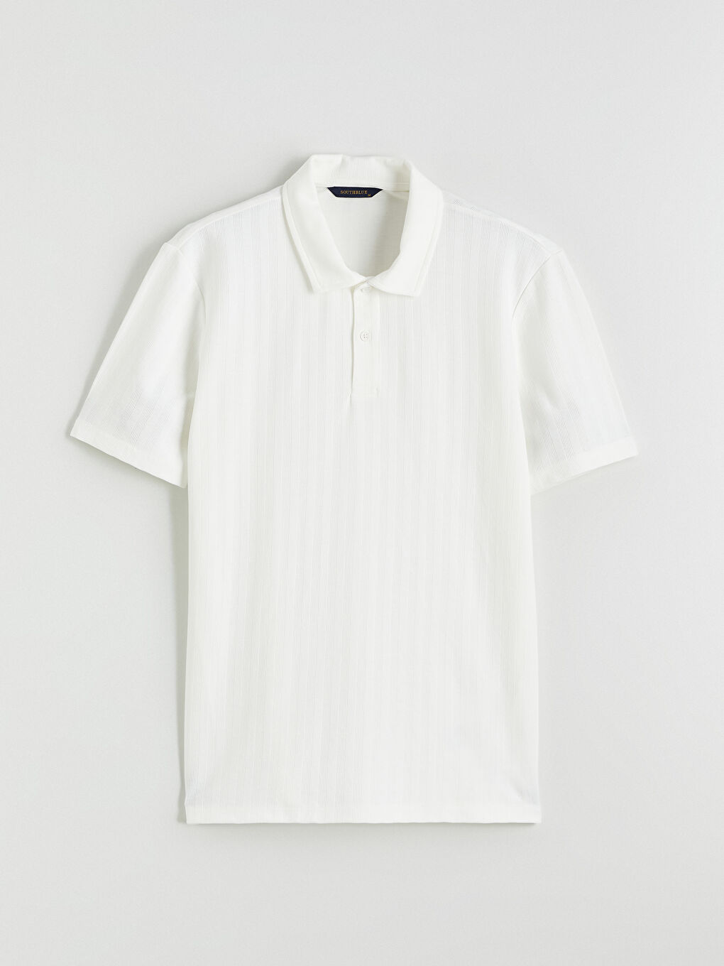 Ekru Polo Yaka Erkek Tişört-4