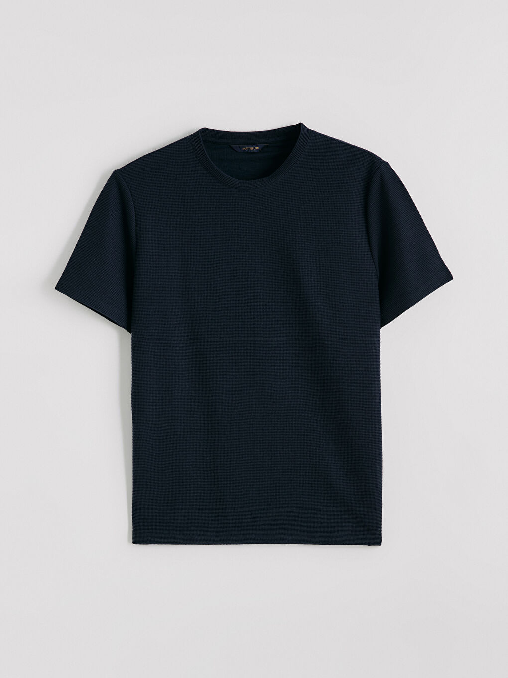 Άνδρας ΜΠΛΕ ΜΑΡΙΝ Μπλουζάκι-4