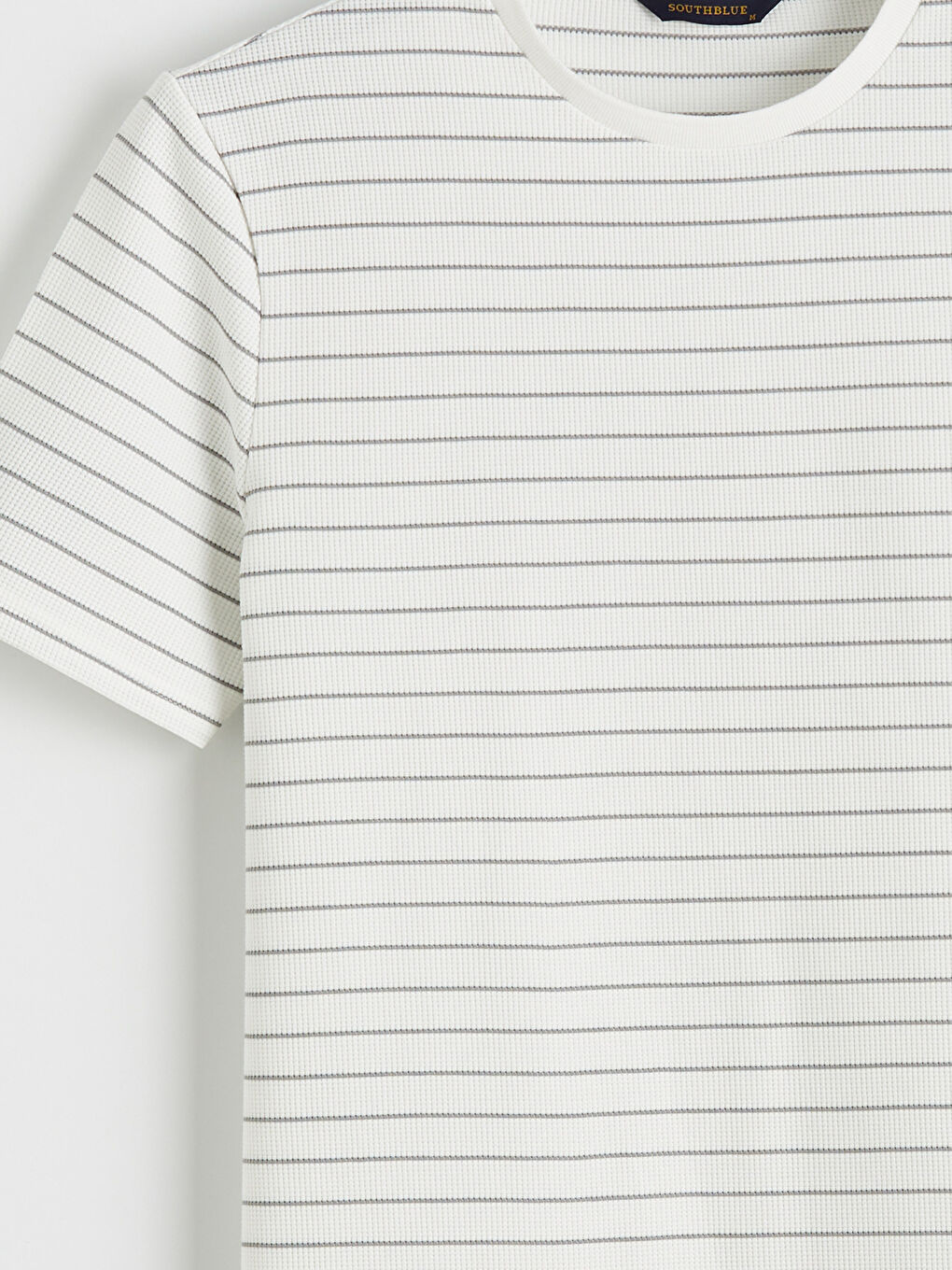 Men's Striped Crewneck T-Shirt-1