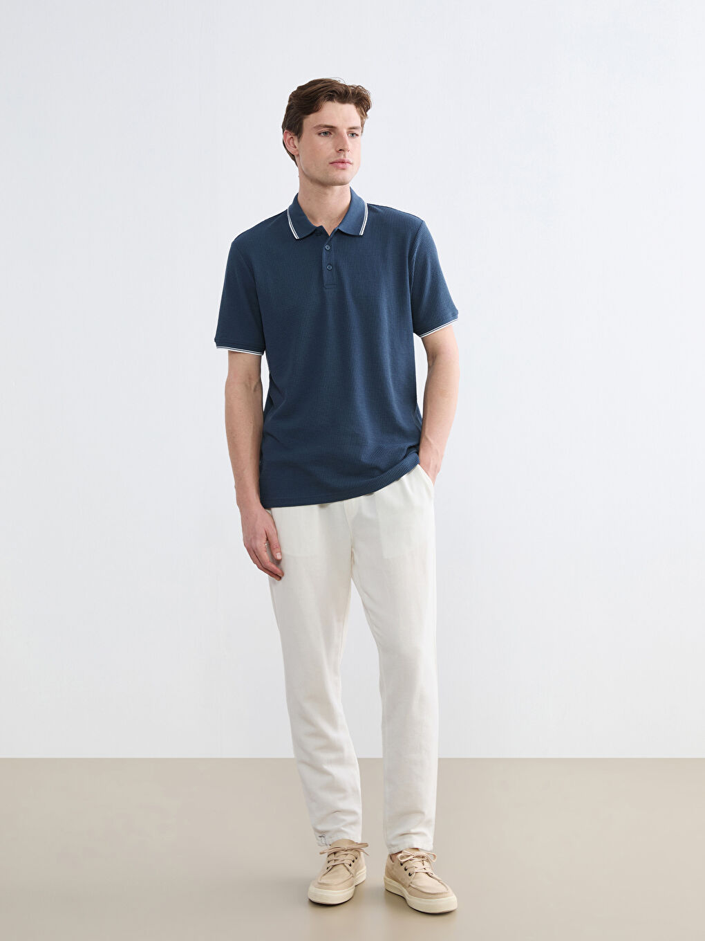 Футболка-поло для мужчин-1