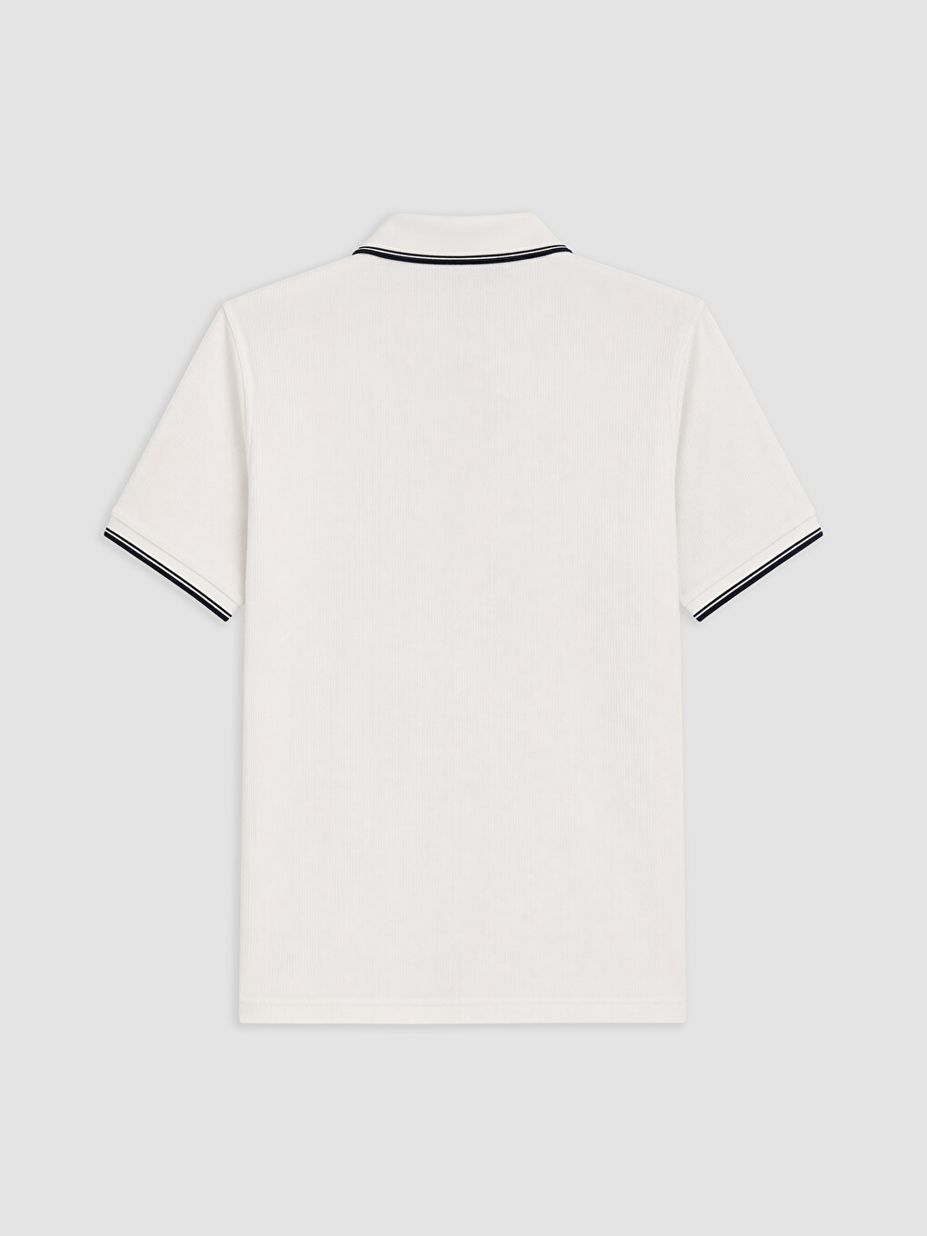 Polo Collar Waffle Men's T-shirt-5