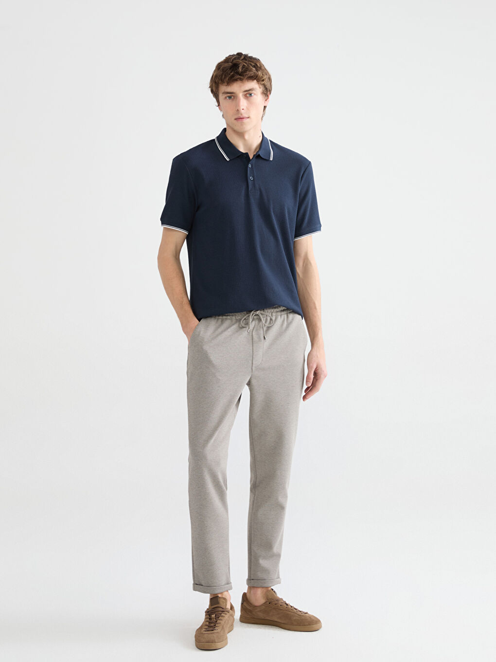 تیشێرت شینی تۆخ پیاو-1