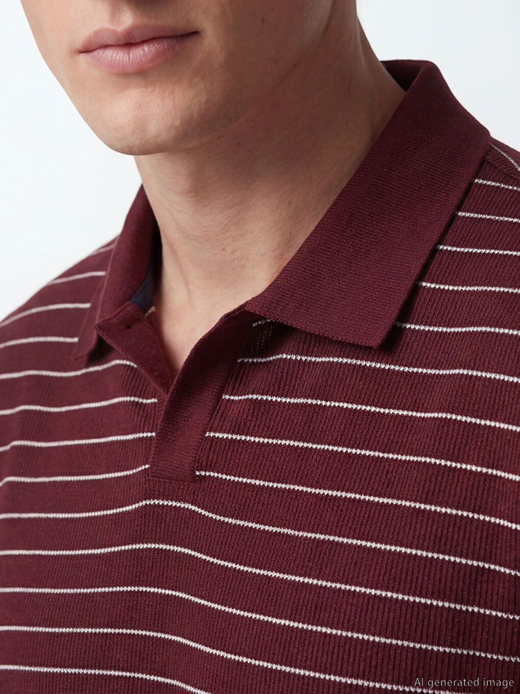 T-shirt à col polo coupe régulière pour homme-2