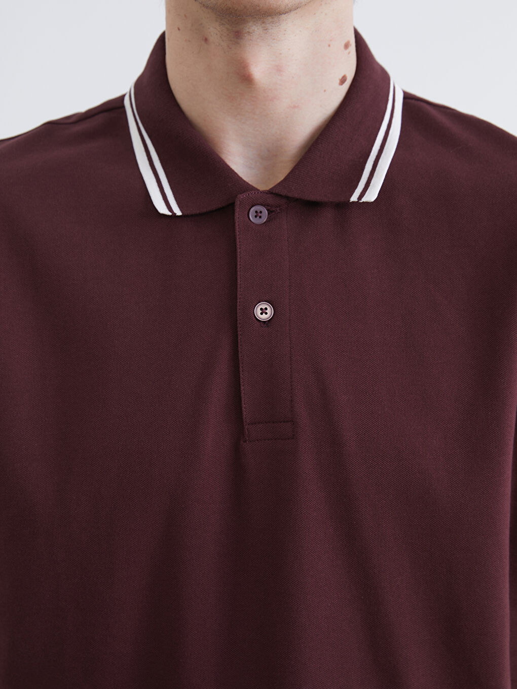 T-shirt ROUGE BORDEAUX Homme-2