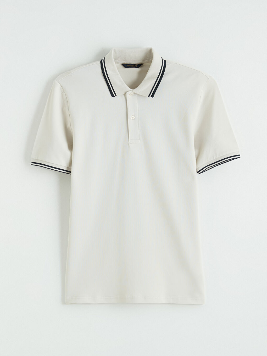 Мъжка пике тениска с поло яка-4