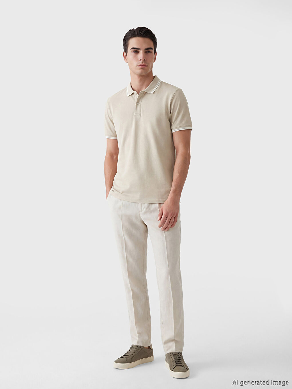 Muška pike majica sa polo kragnom-1