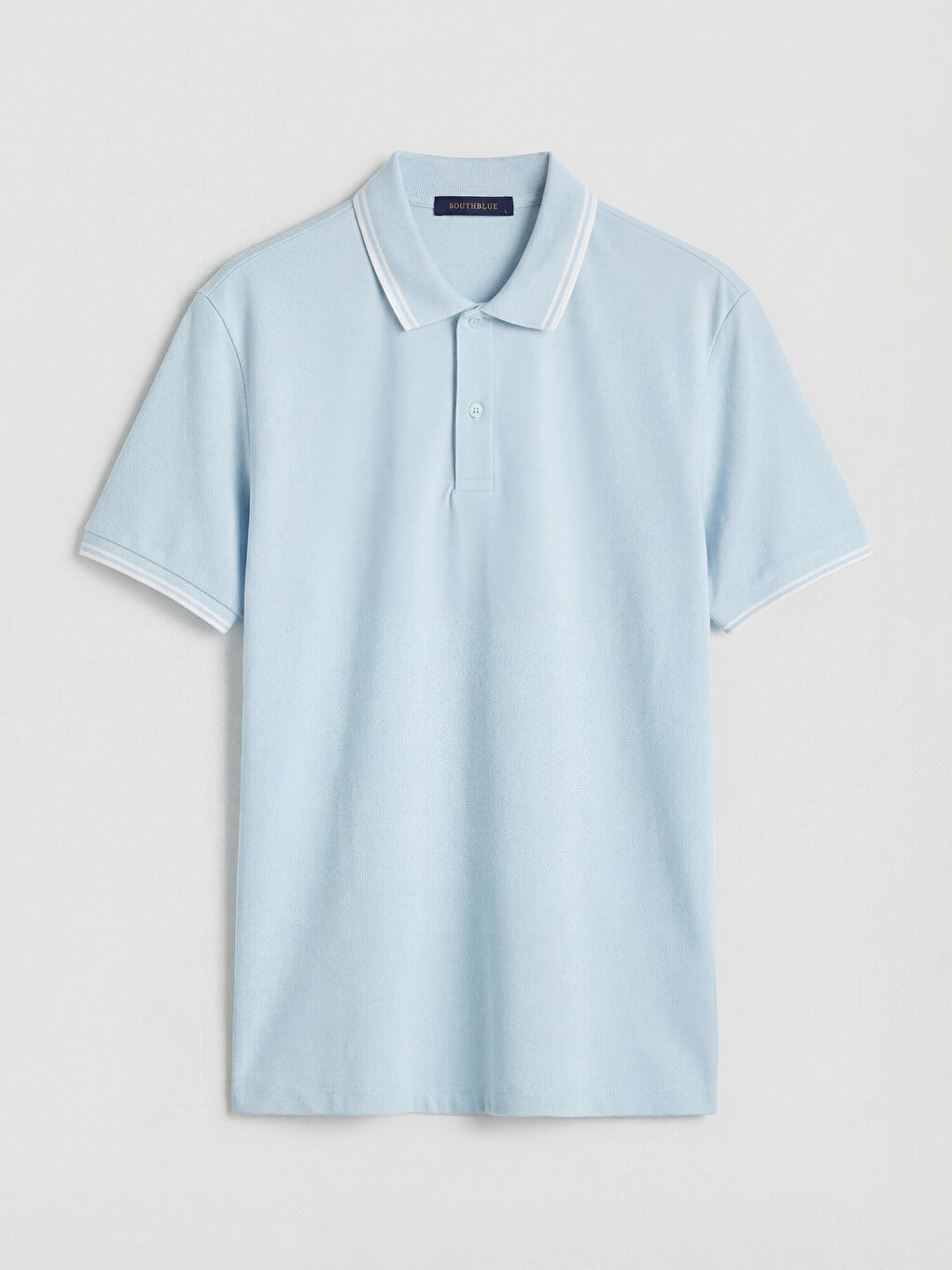 Mavi Polo Yaka Erkek Pike Tişört-2