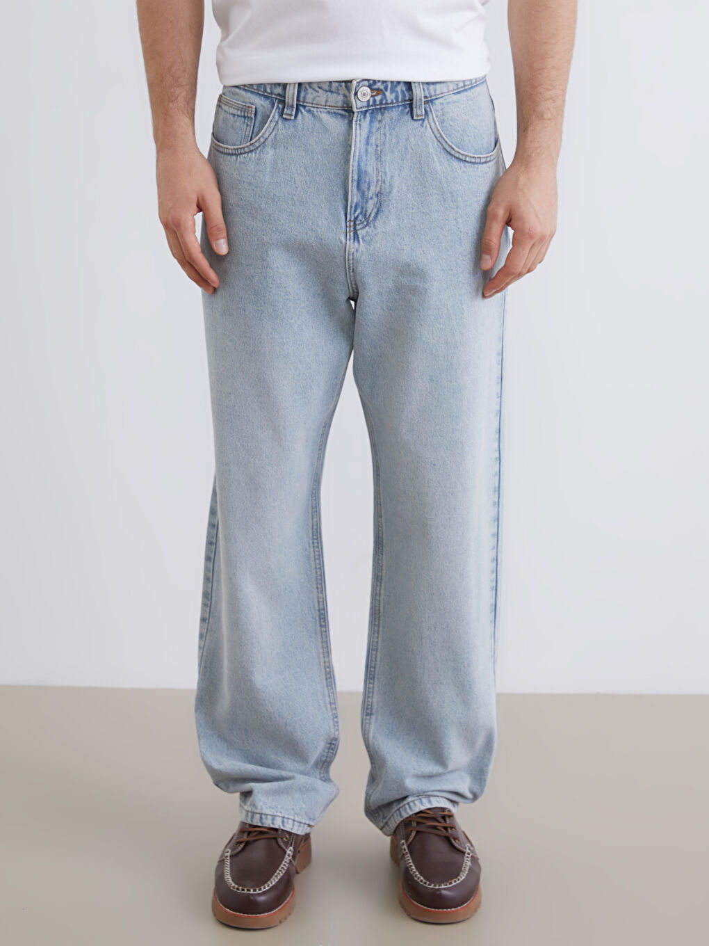 Men's Baggy Fit Jeans-1