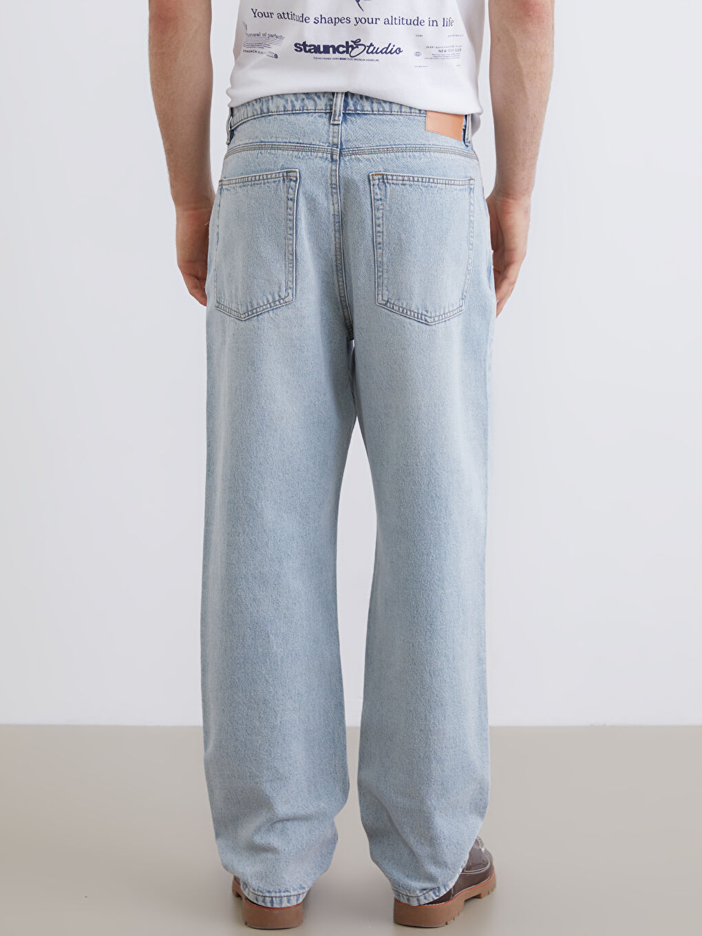 Men's Baggy Fit Jeans-3