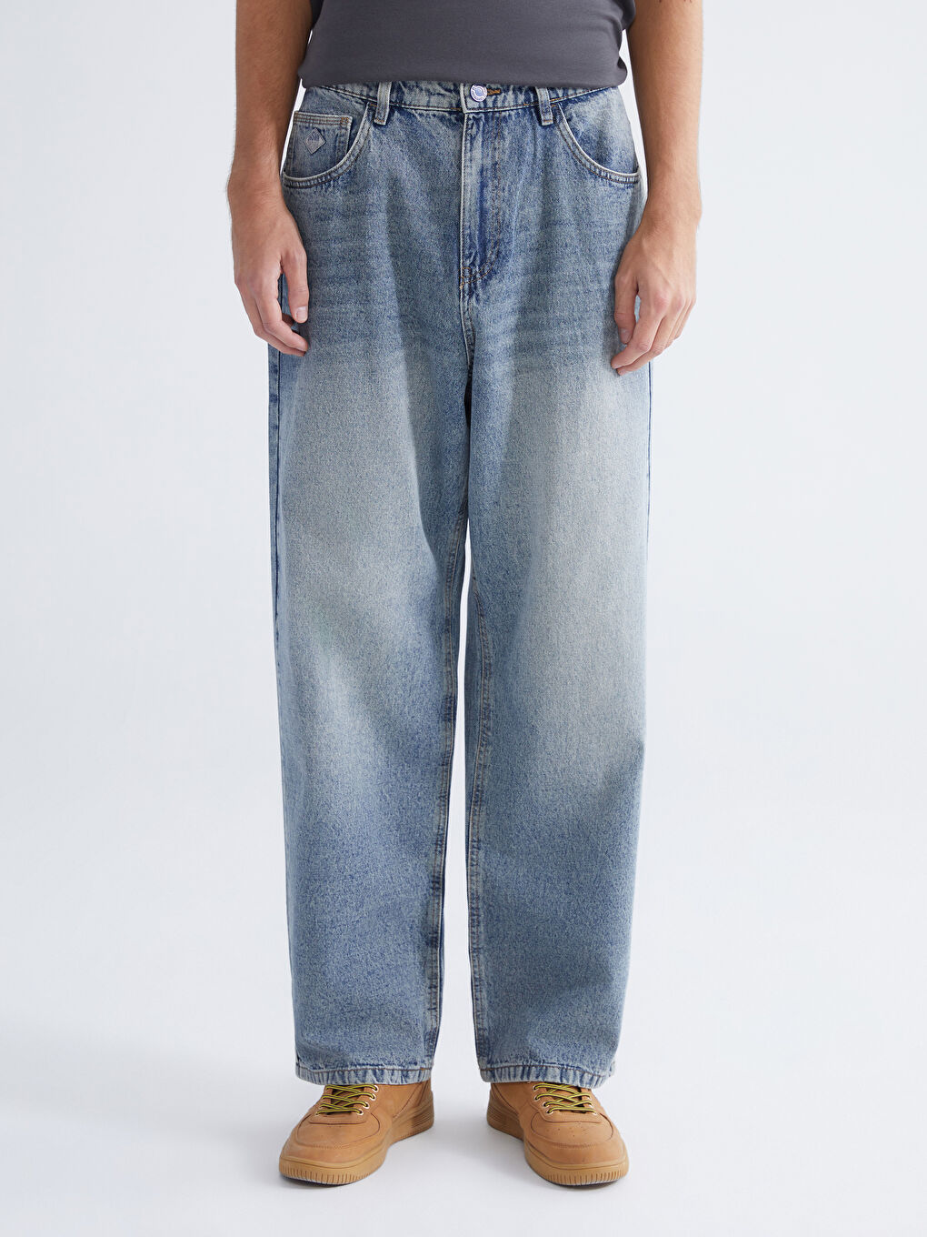 Baggy Fit Men's Jeans-1