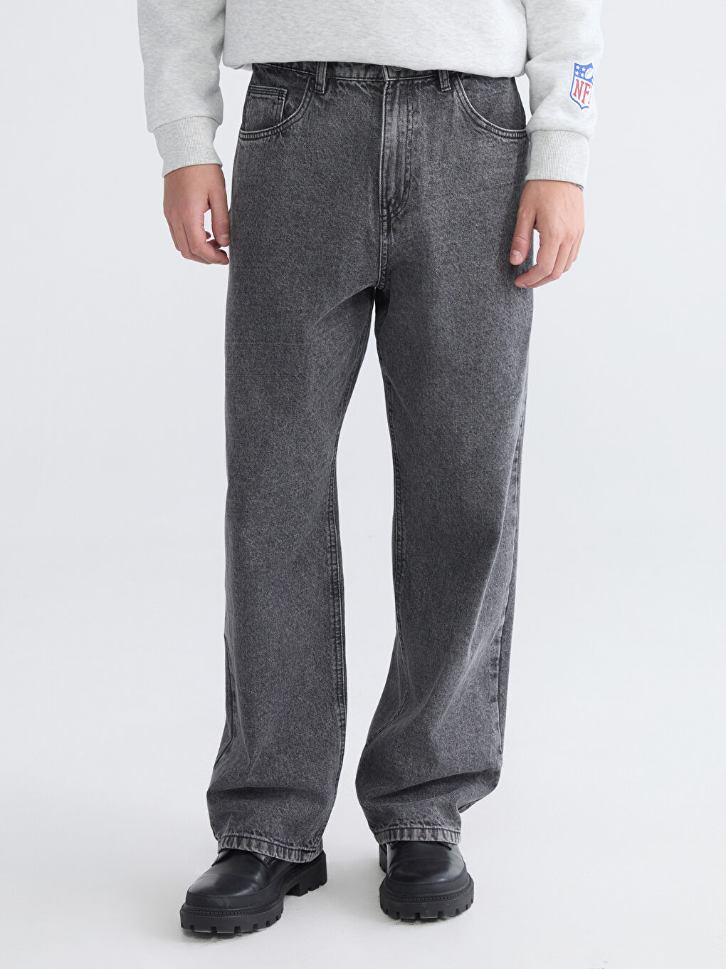 მამაკაცები ანტრაციტი ჯინსი-1