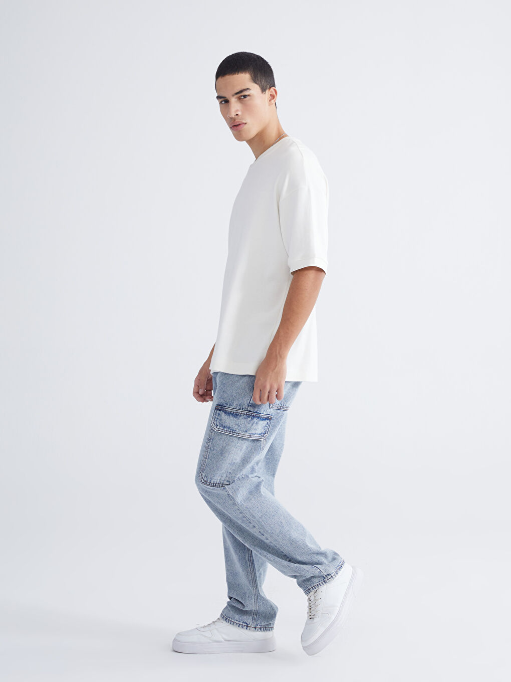 جينز نيلي رجال