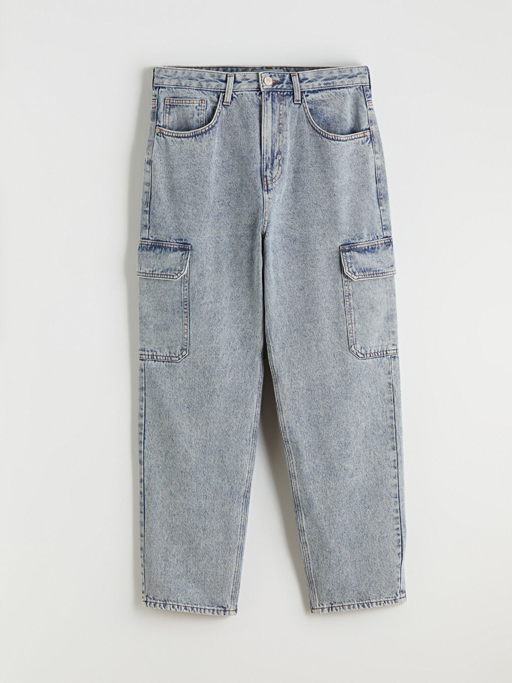 جينز نيلي رجال-4