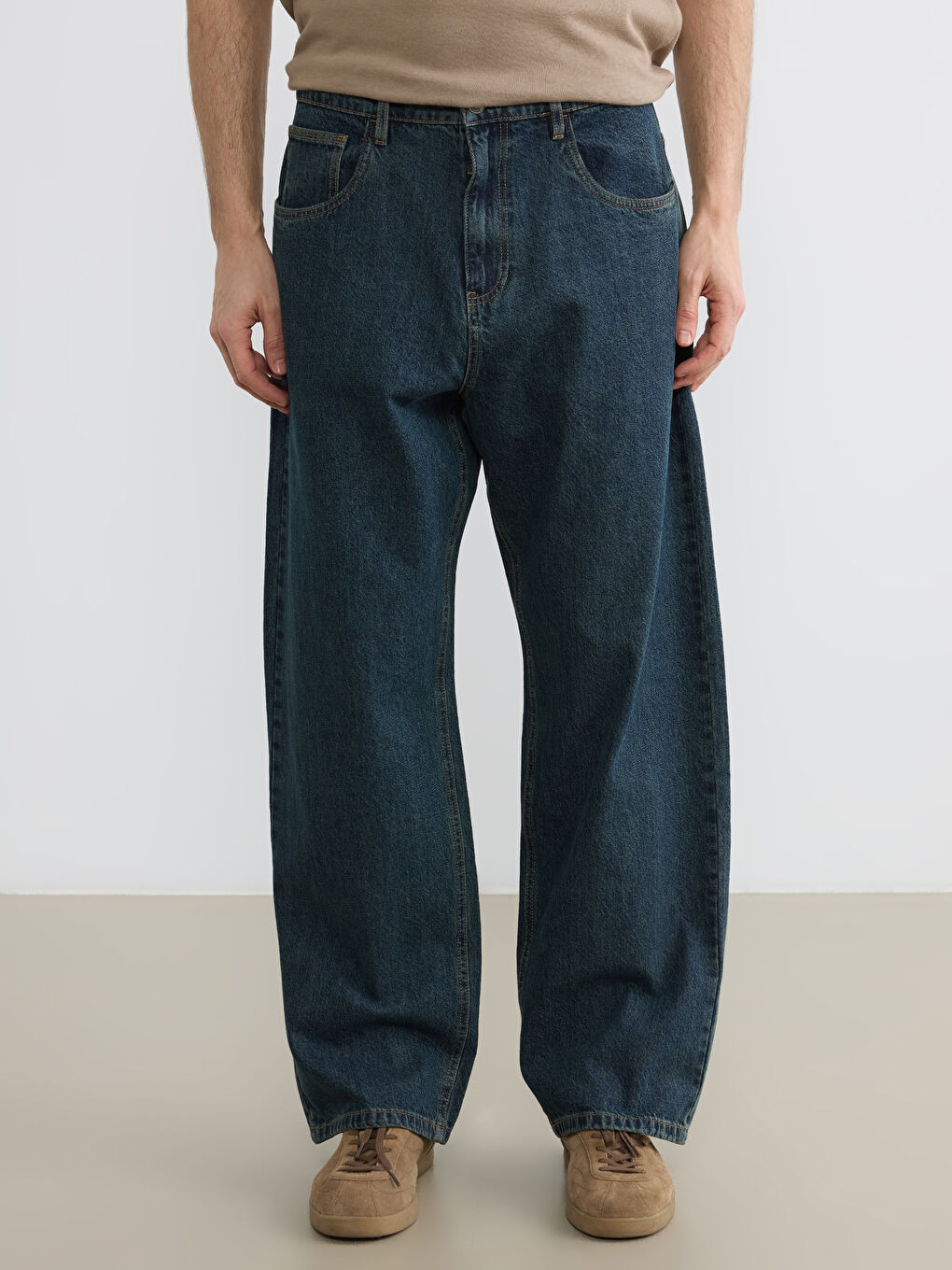 Baggy Fit Men's Jeans-1