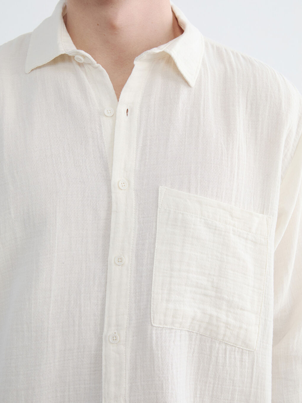 Muškarac EKRU Košulja-2