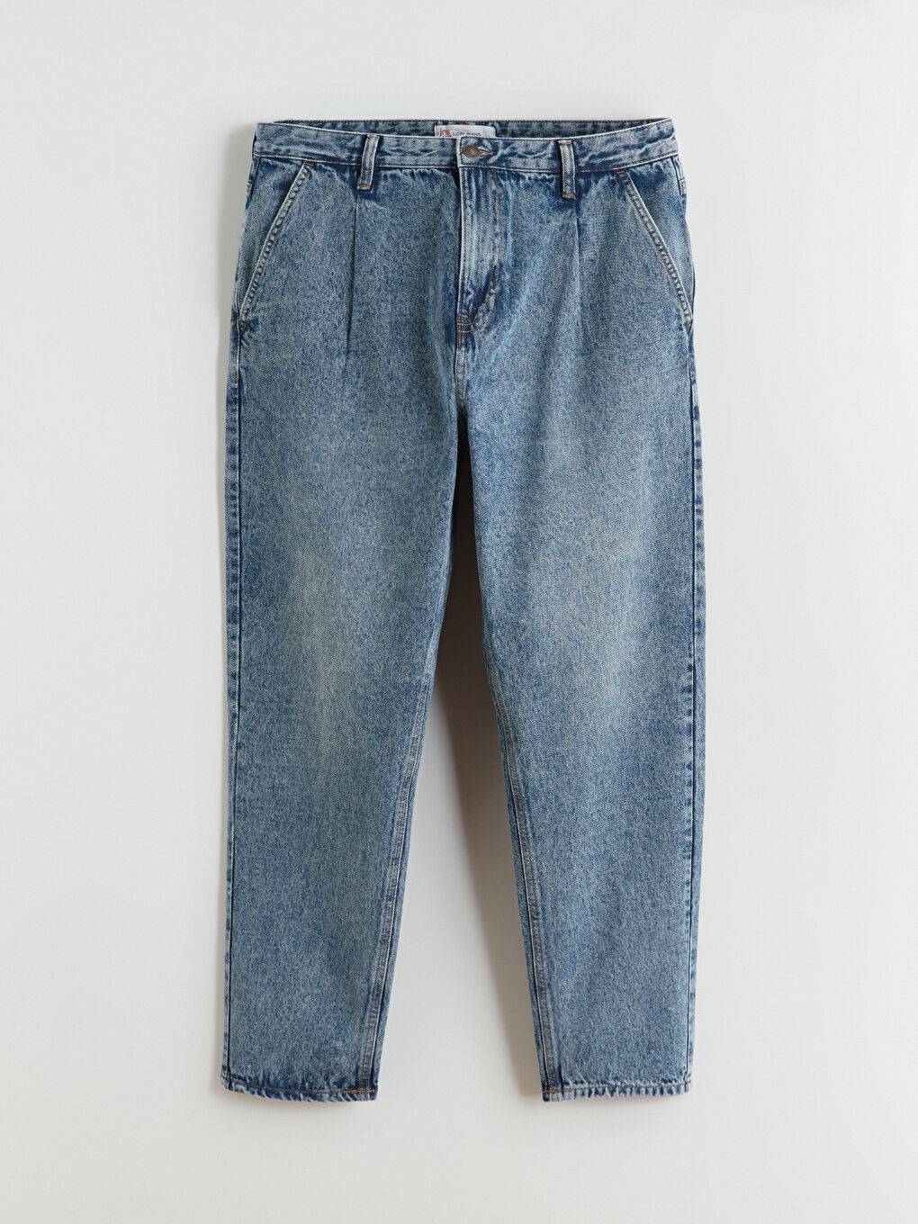 მამაკაცები მუქი ლურჯი ჯინსი-4