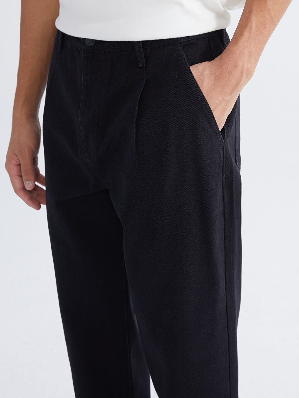 Мужчины Черный Джинсы-2