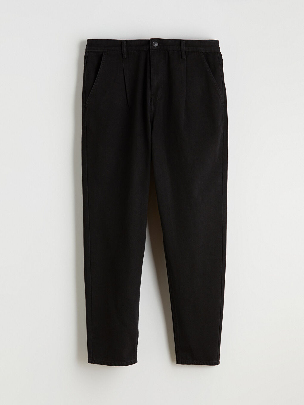 Мужчины Черный Джинсы-4