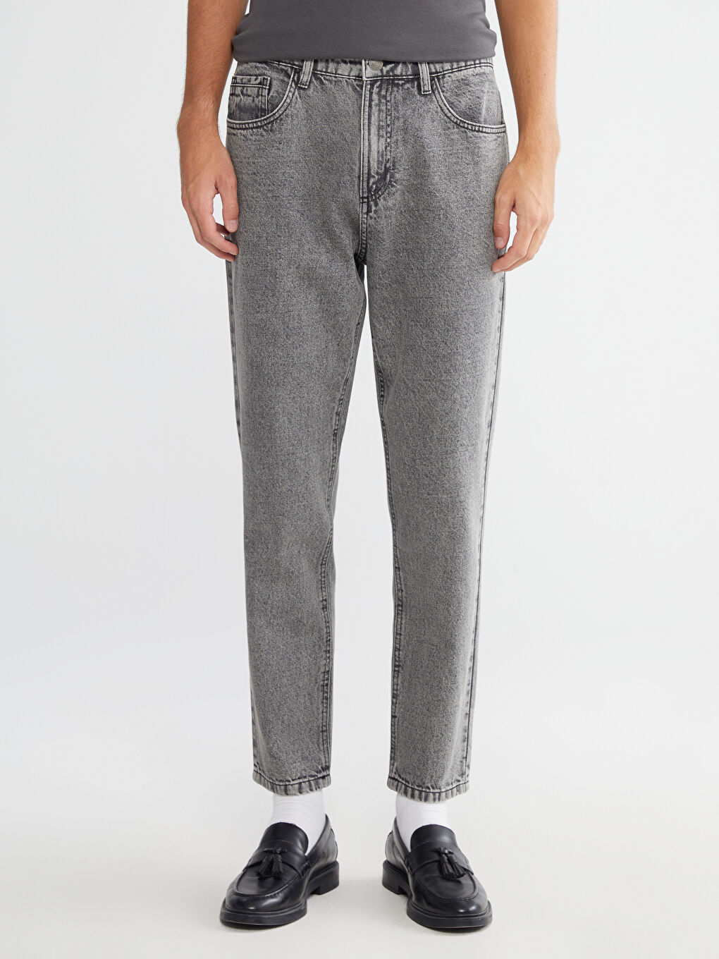 მამაკაცები ანტრაციტი ჯინსი-1