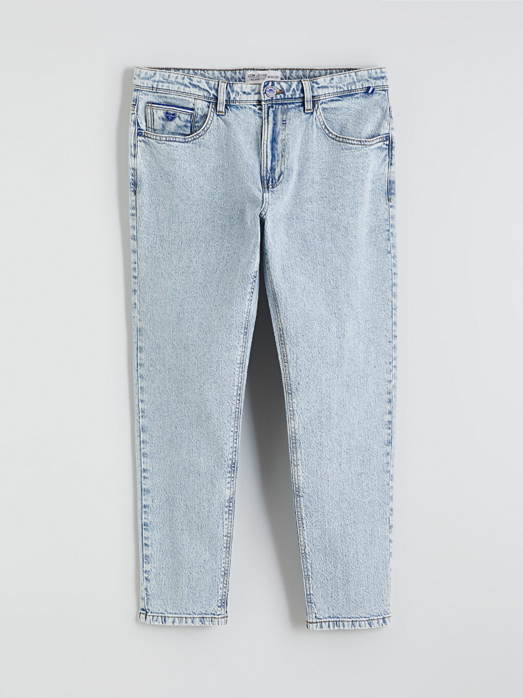 جينز للرجال بقصة جزر 730-4