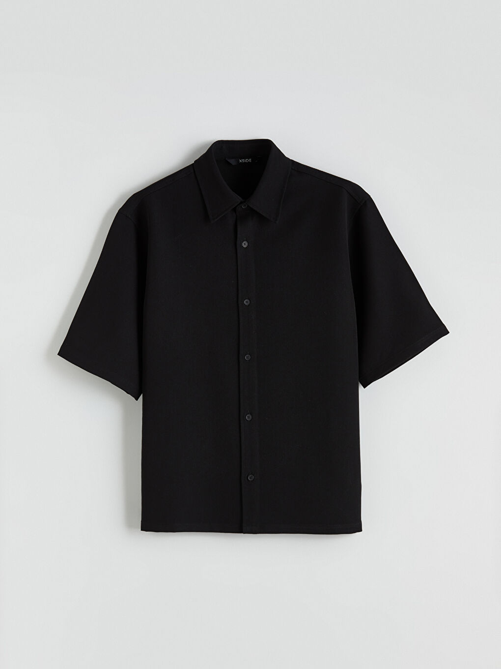 Relaxed Fit Gabardine Men's Shirt-4