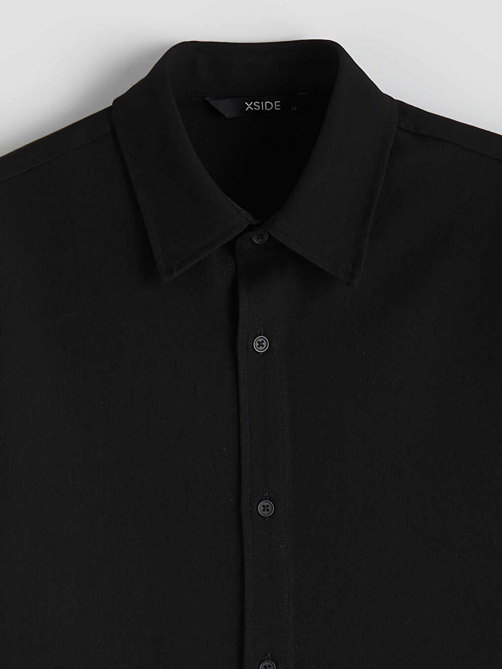 Relaxed Fit Gabardine Men's Shirt-5