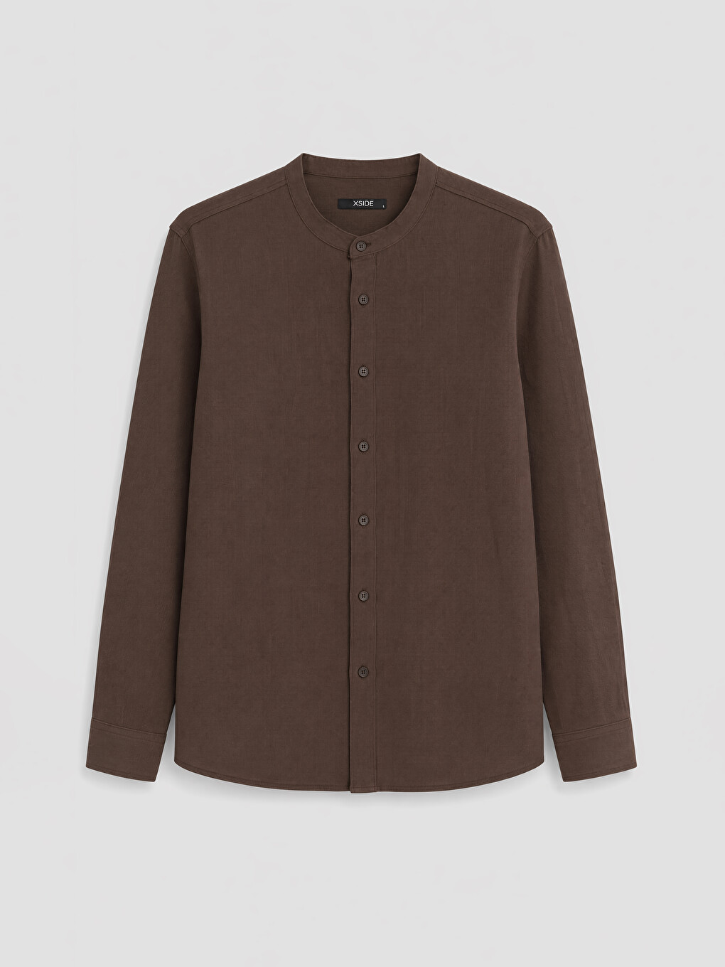 Man Brown Shirt