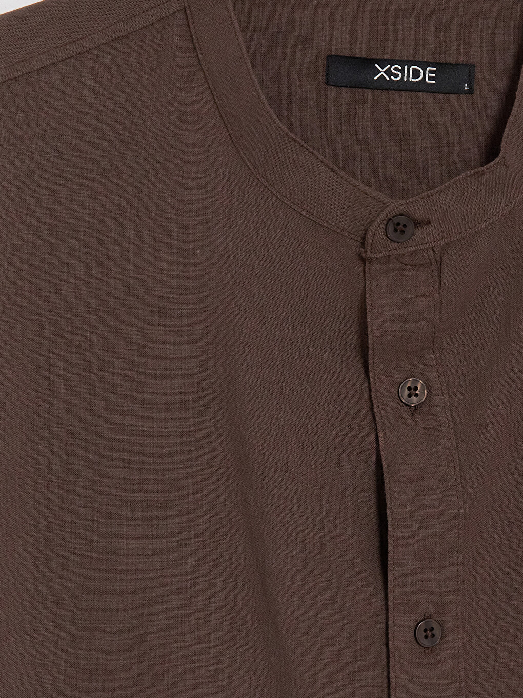 Man Brown Shirt-2