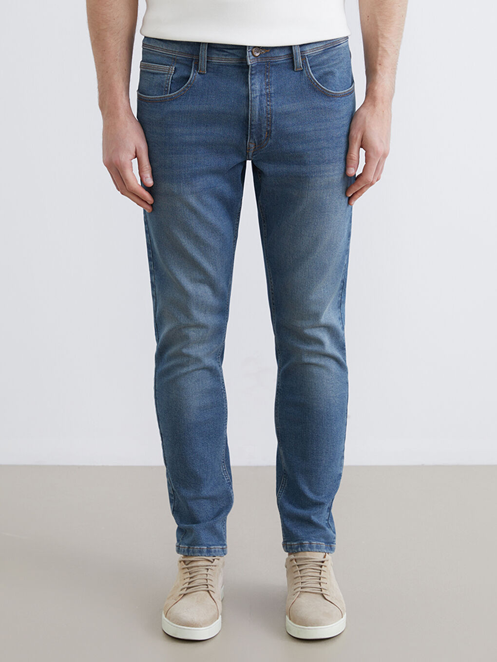 Ерлер ИНДИГО Джинсы шалбар-1