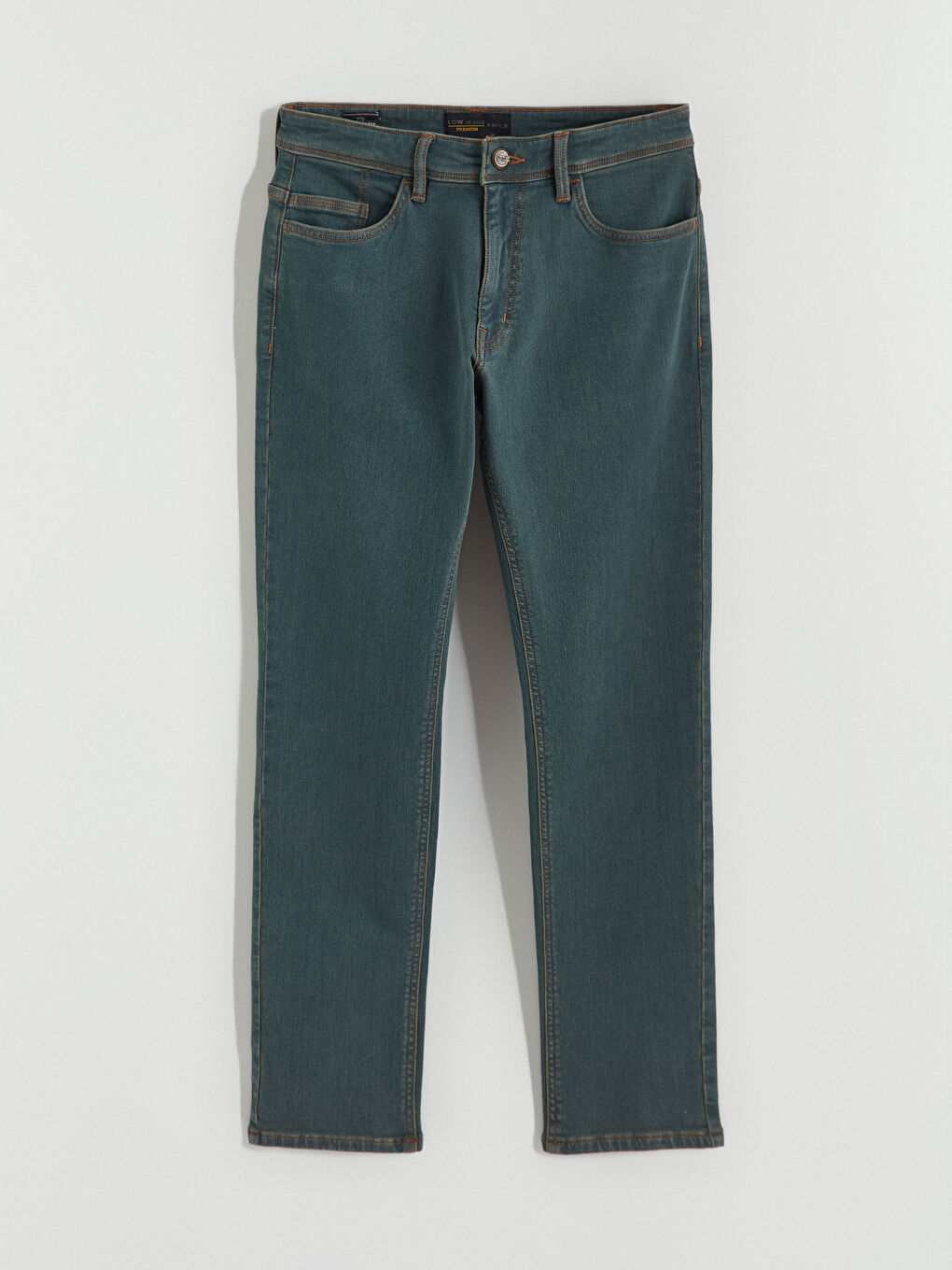 Ерлер жасыл Джинсы шалбар-4