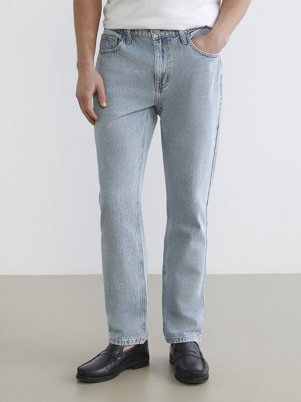 Ерлер ИНДИГО Джинсы шалбар-1