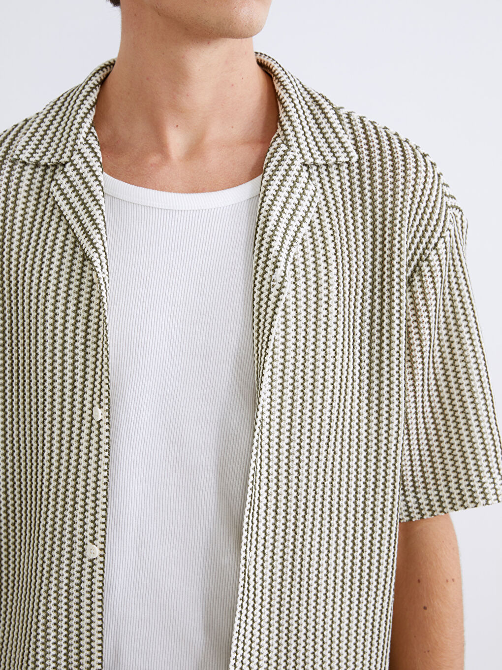 قميص أخضر رجل-2