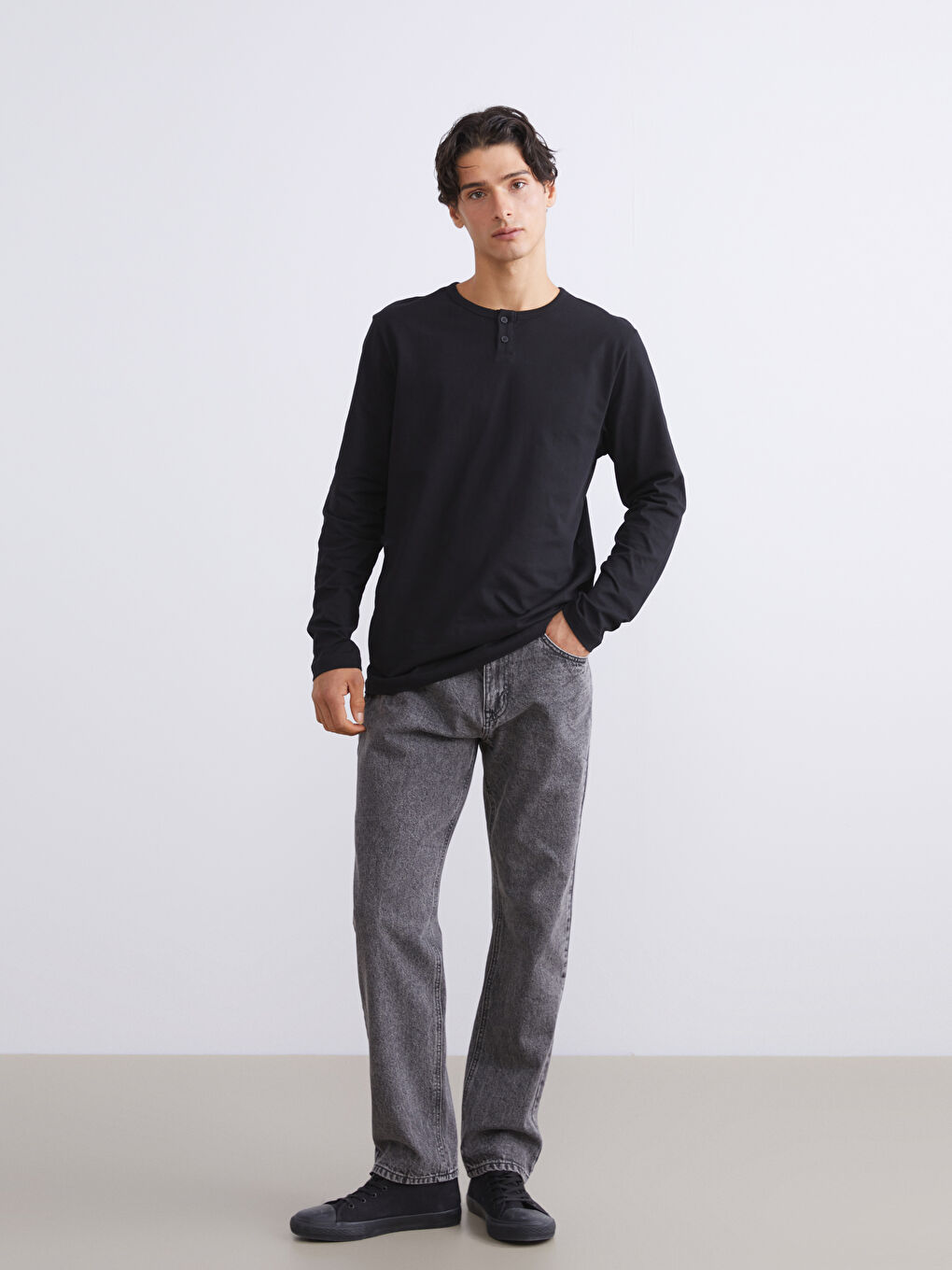 Ерлер антрацит түстес Джинсы шалбар