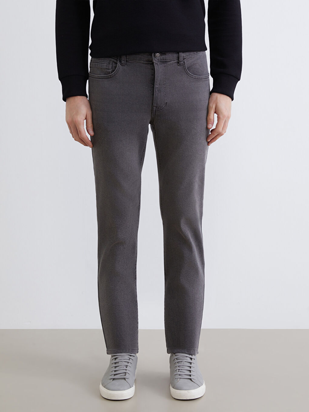 جينز رمادى رجال-1